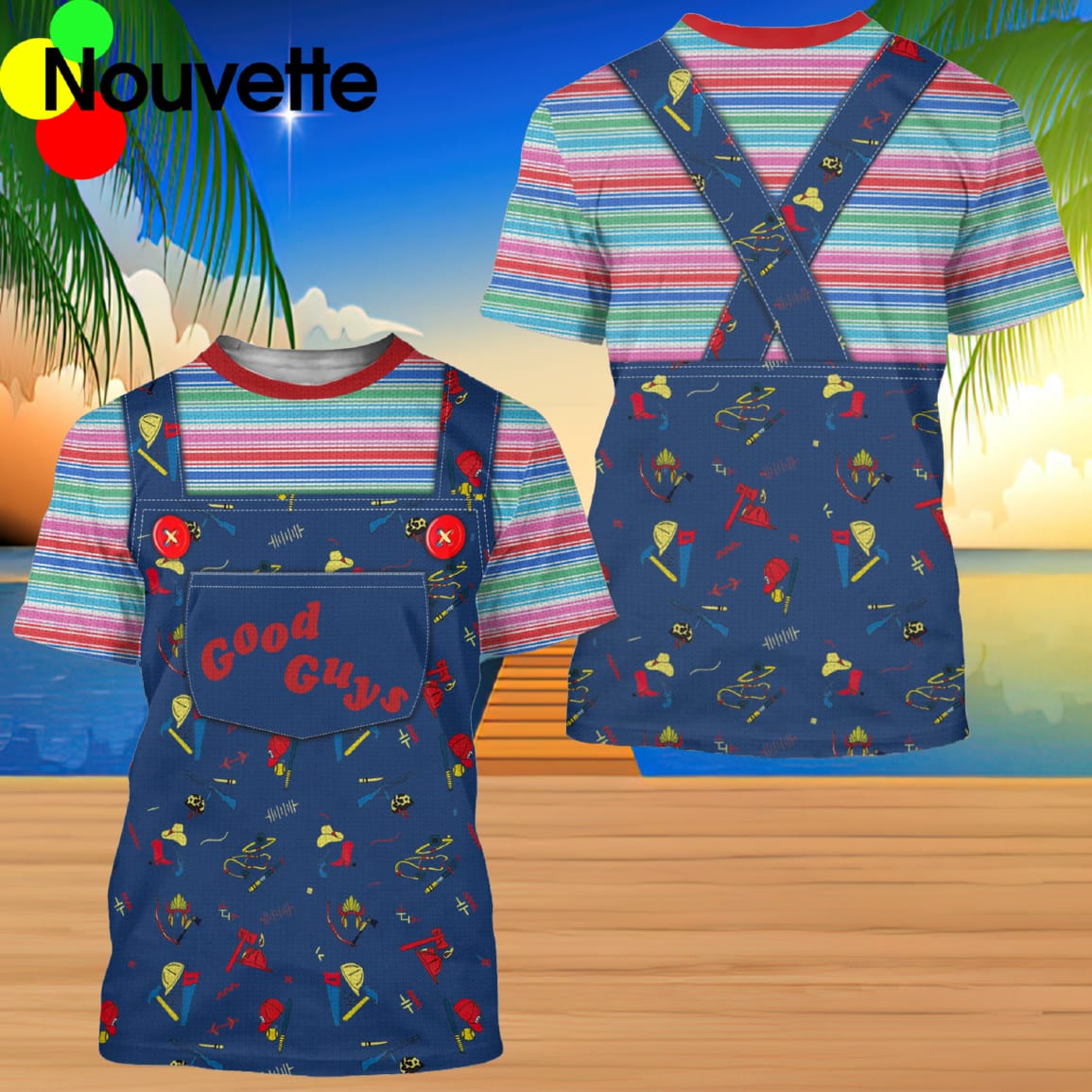 Chucky Halloween Costume Shirt