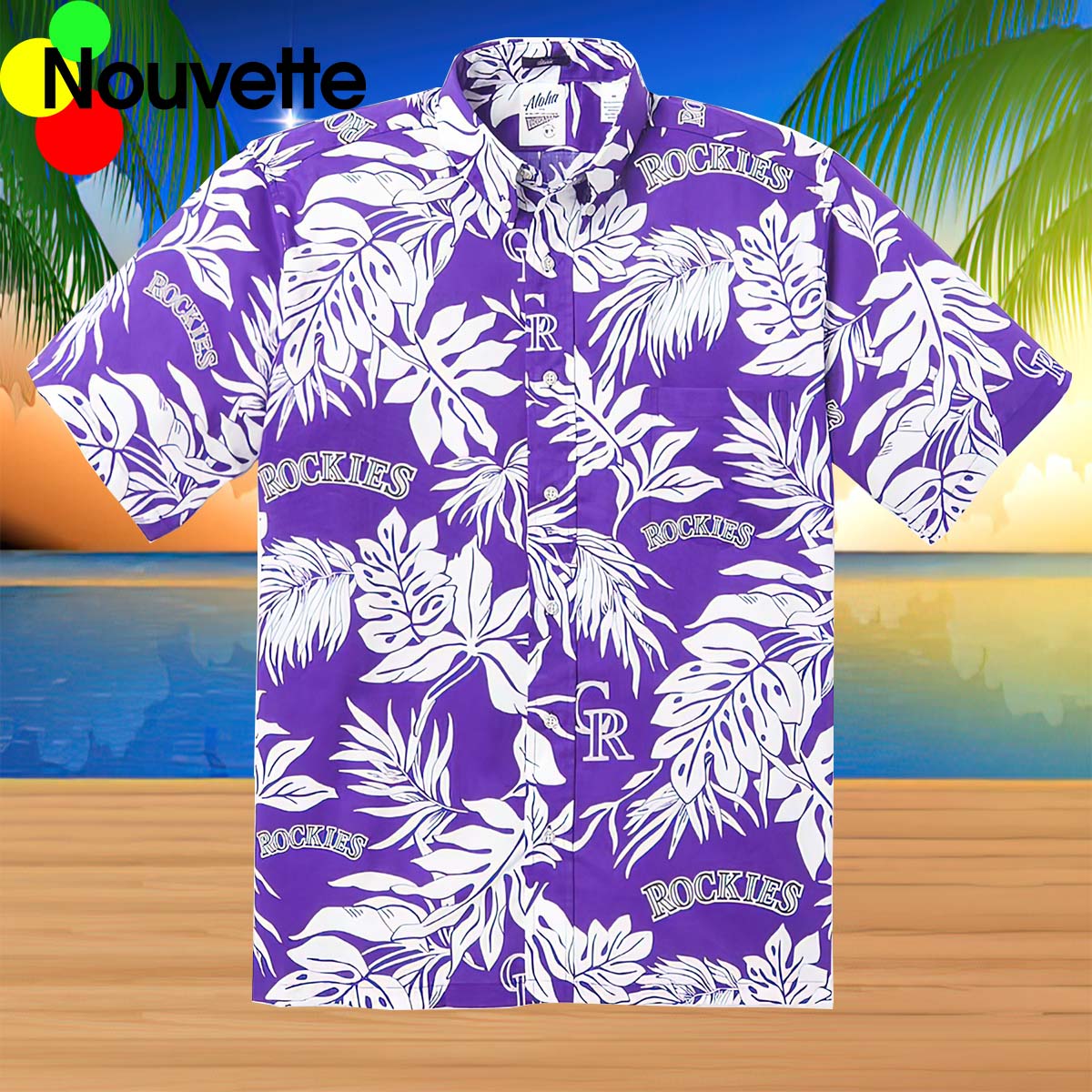 Rockies Aloha Hawaiian Shirt Rockies Aloha Hawaiian Shirt