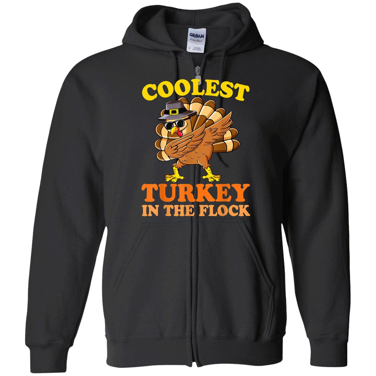 Coolest Turkey In The Flock Shirt Coolest Turkey In The Flock Shirt