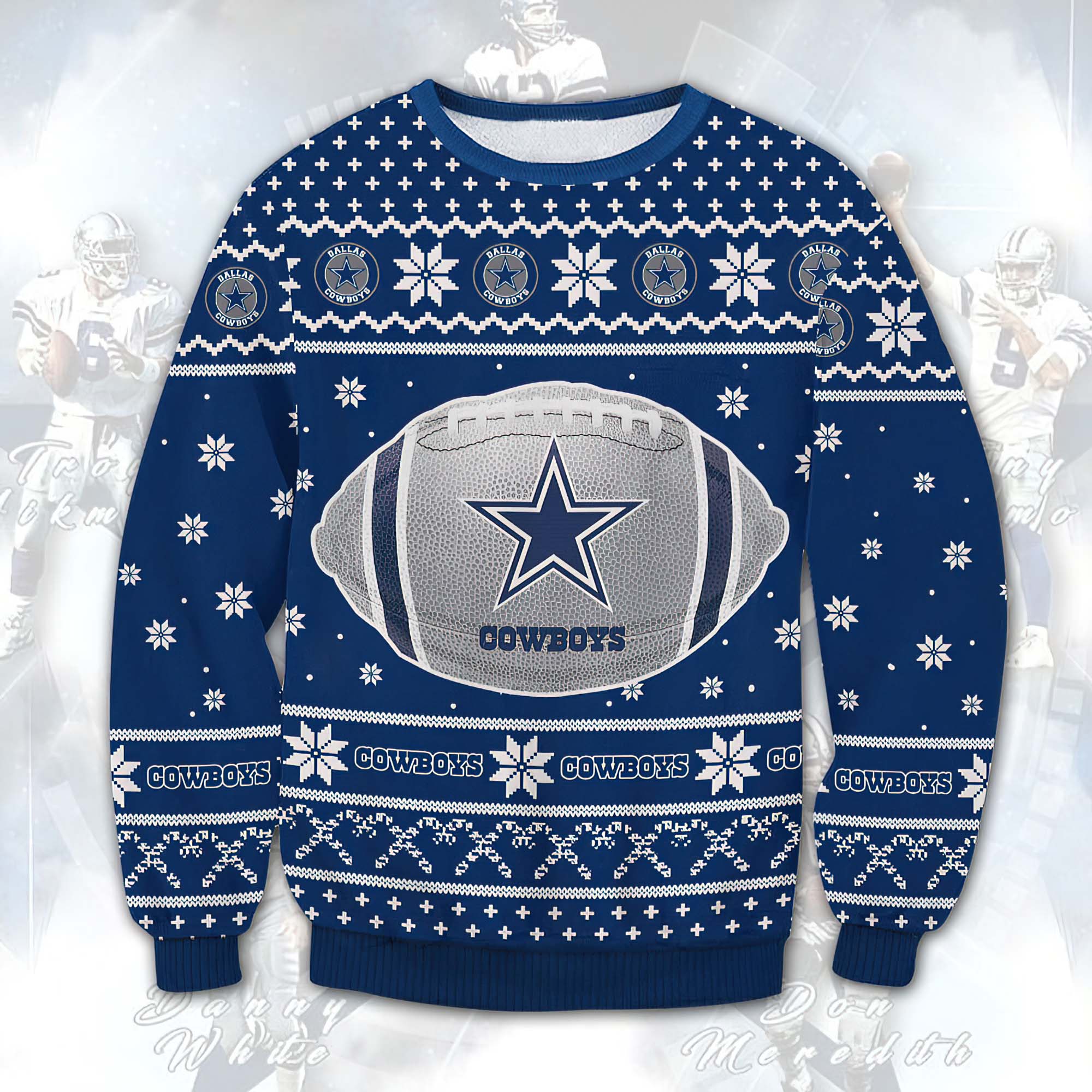 Cowboys Ugly Christmas Sweater Cowboys Ugly Christmas Sweater