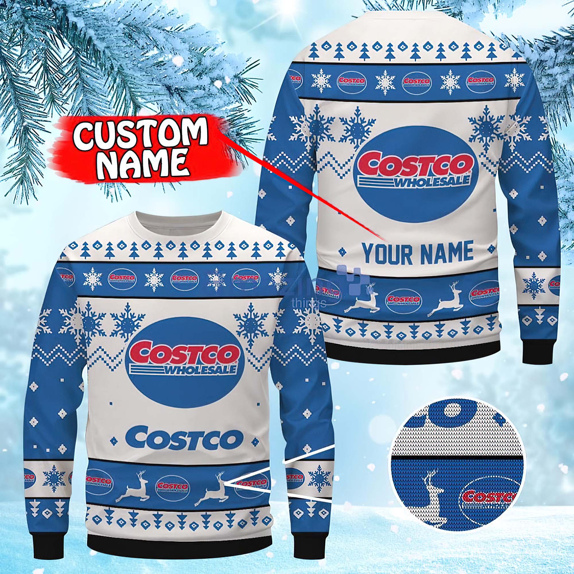 Costco Ugly Christmas Sweater Costco Ugly Christmas Sweater