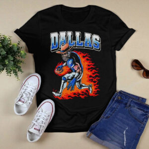 Cowboys Flaming Skeleton Player Shirt Cowboys Flaming Skeleton Player Shirt
