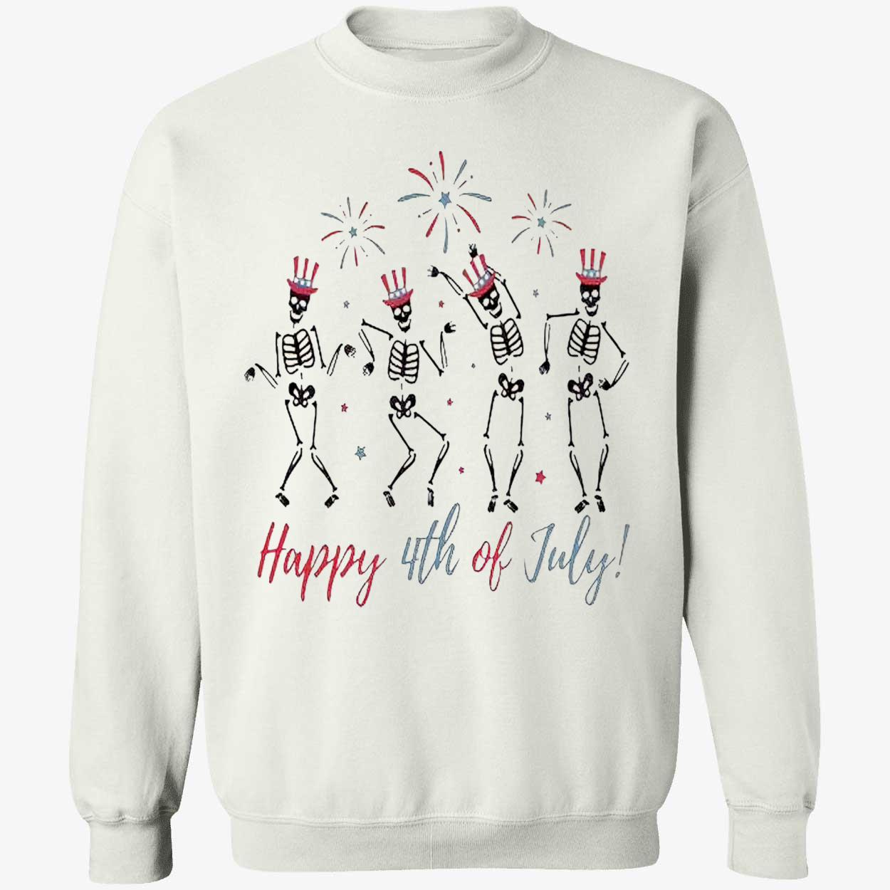 Dancing Skeleton 4Th Of July Shirt Dancing Skeleton 4Th Of July Shirt