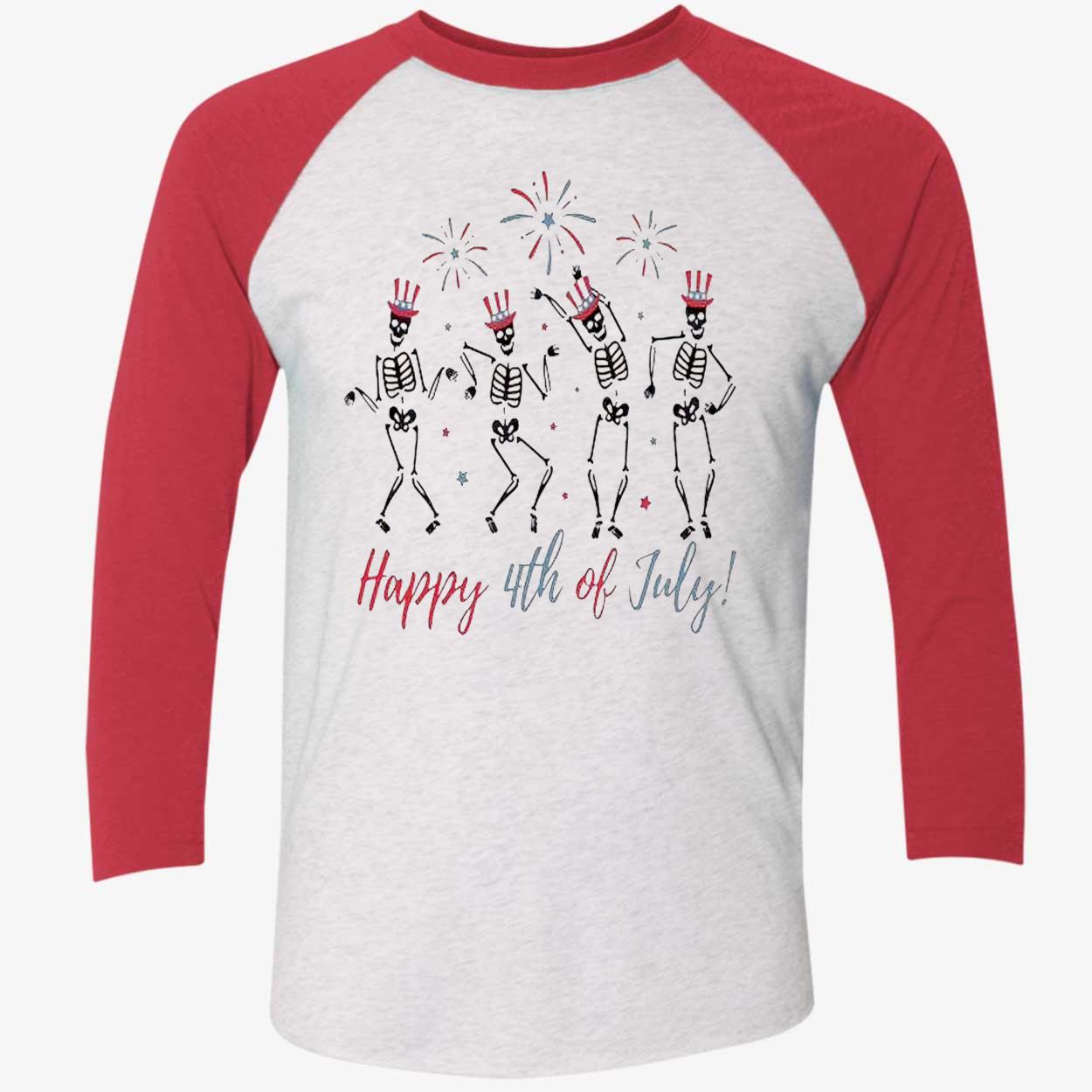 Dancing Skeleton 4Th Of July Shirt Dancing Skeleton 4Th Of July Shirt
