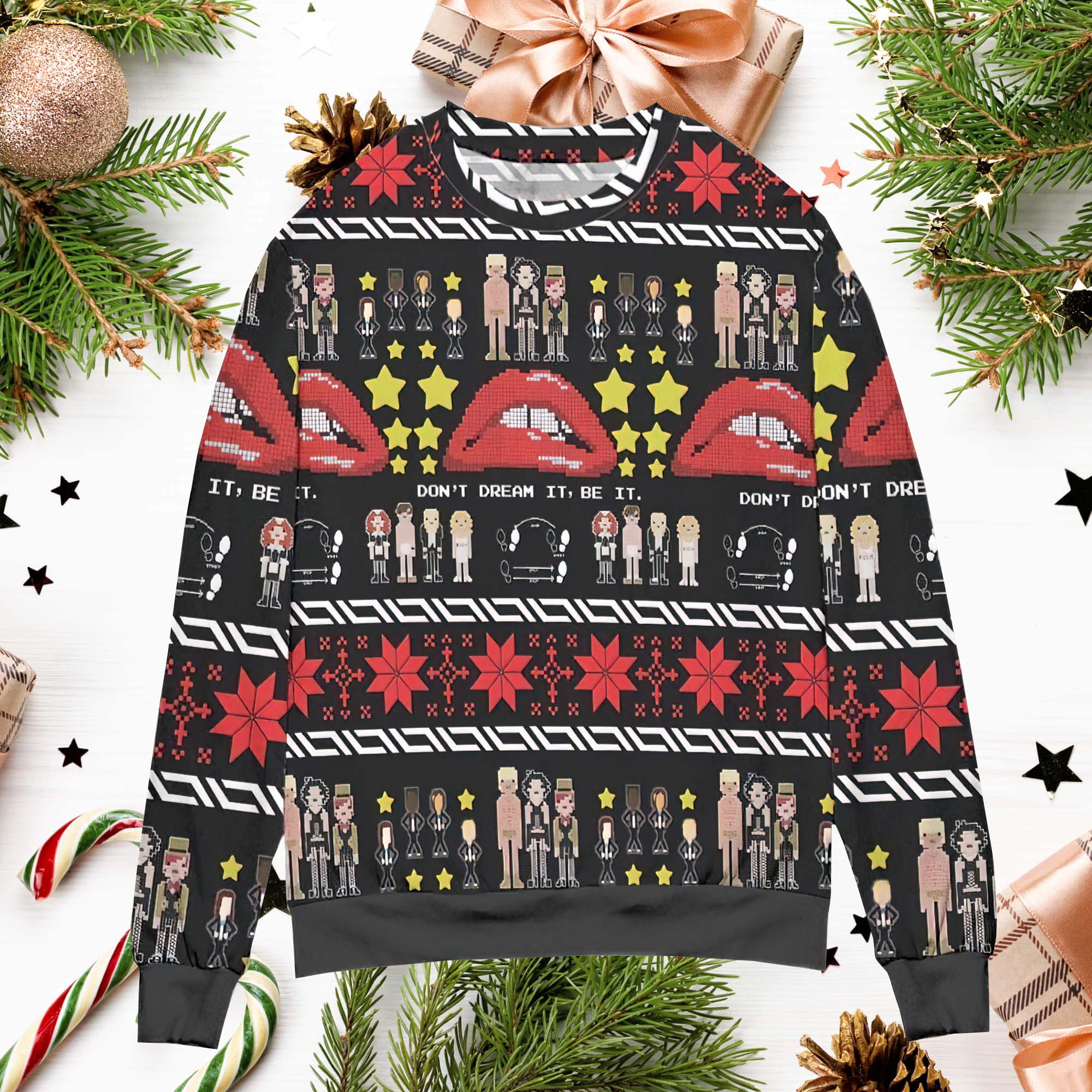 Don’T Dream It Be It Ugly Christmas Sweater Don’T Dream It Be It Ugly Christmas Sweater