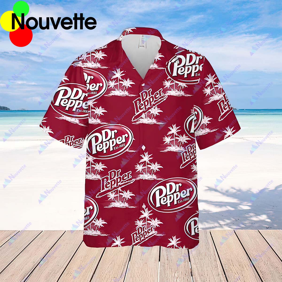 Dr Pepper Coconut Beach Shirt Dr Pepper Coconut Beach Shirt