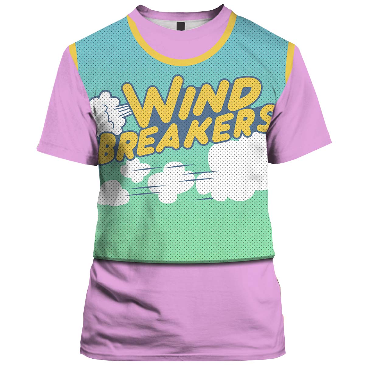 Gale Cumulus Elemental Wind Breakers Costume Shirt Gale Cumulus Elemental Wind Breakers Costume Shirt