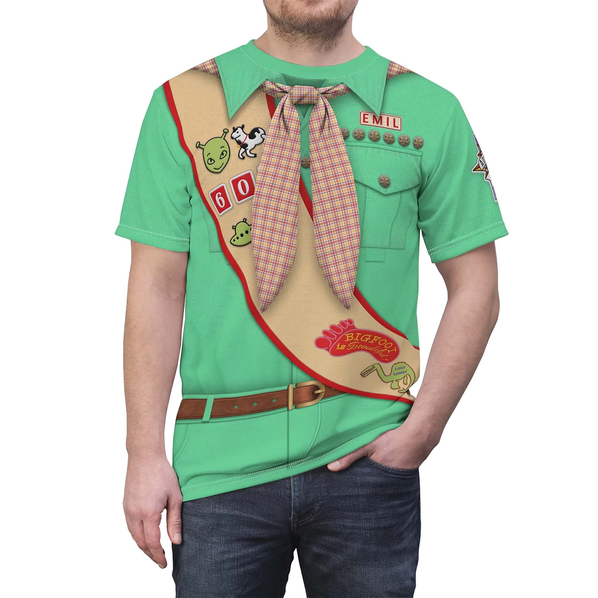 Emil Bleehall Adventurers Club Inspired Costume Shirt Emil Bleehall Adventurers Club Inspired Costume Shirt