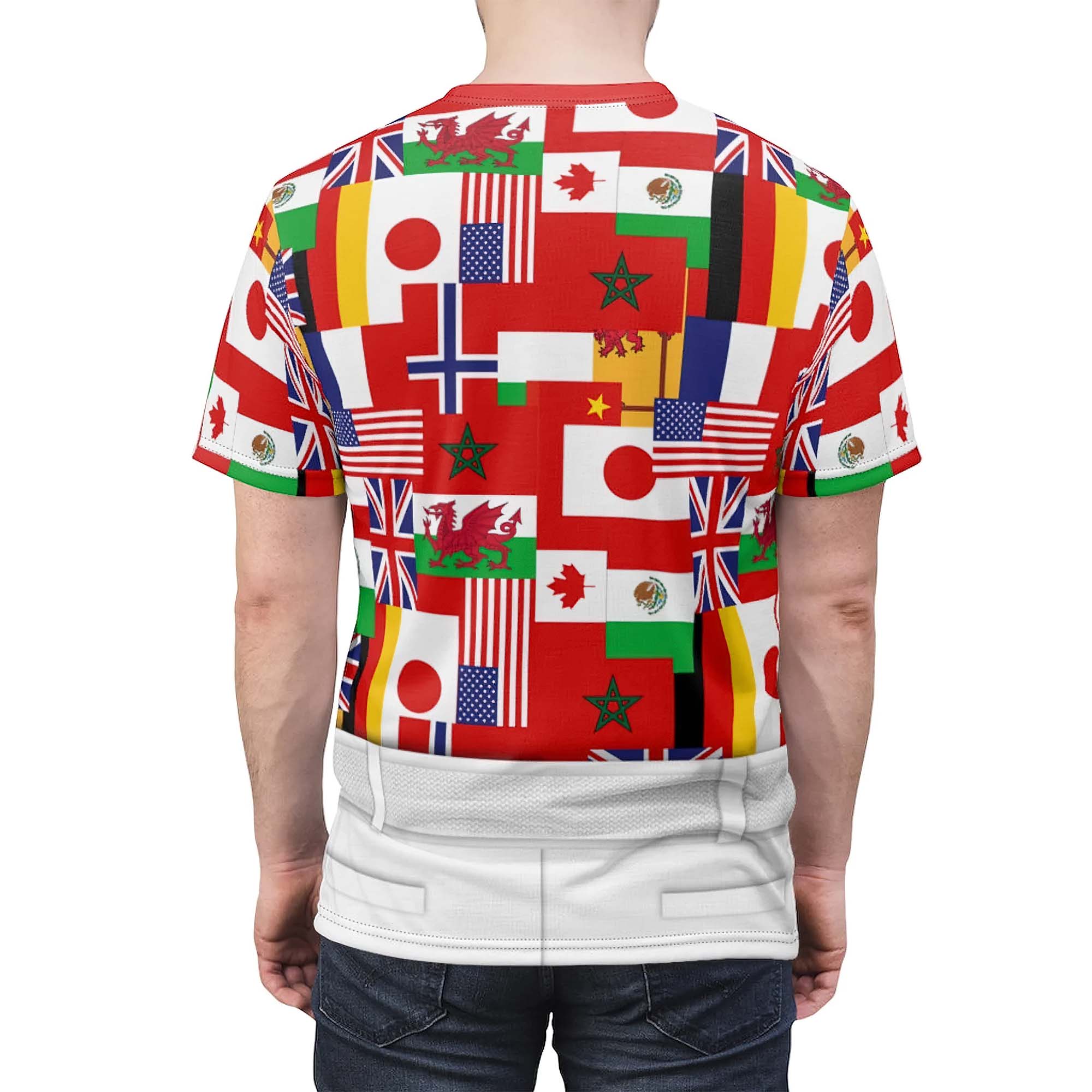 Epcot World Showcase Cast Member Costume Shirt Epcot World Showcase Cast Member Costume Shirt