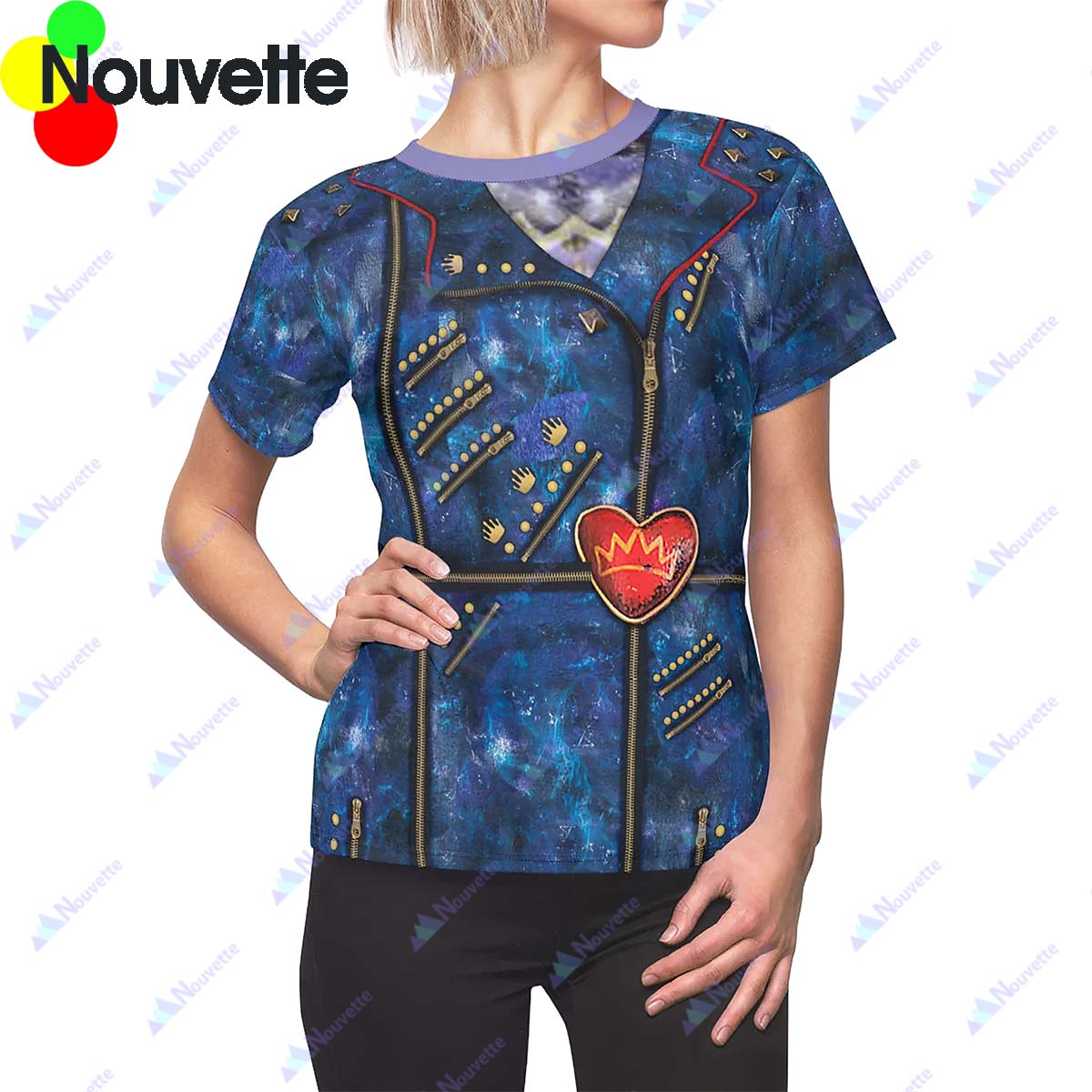 Evie Descendants 2 Costume Cosplay Shirt