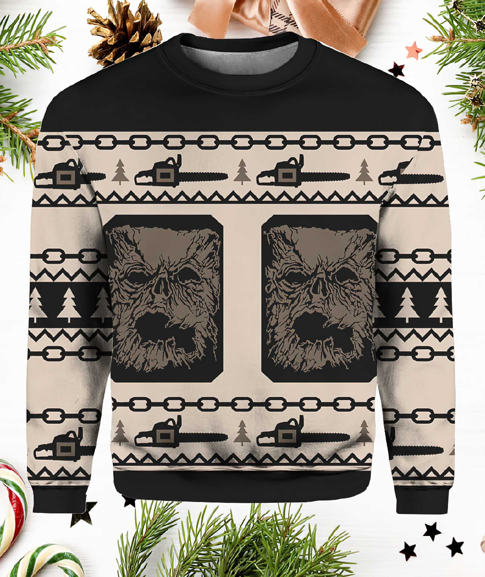 Evil Dead Ugly Christmas Sweater Evil Dead Ugly Christmas Sweater