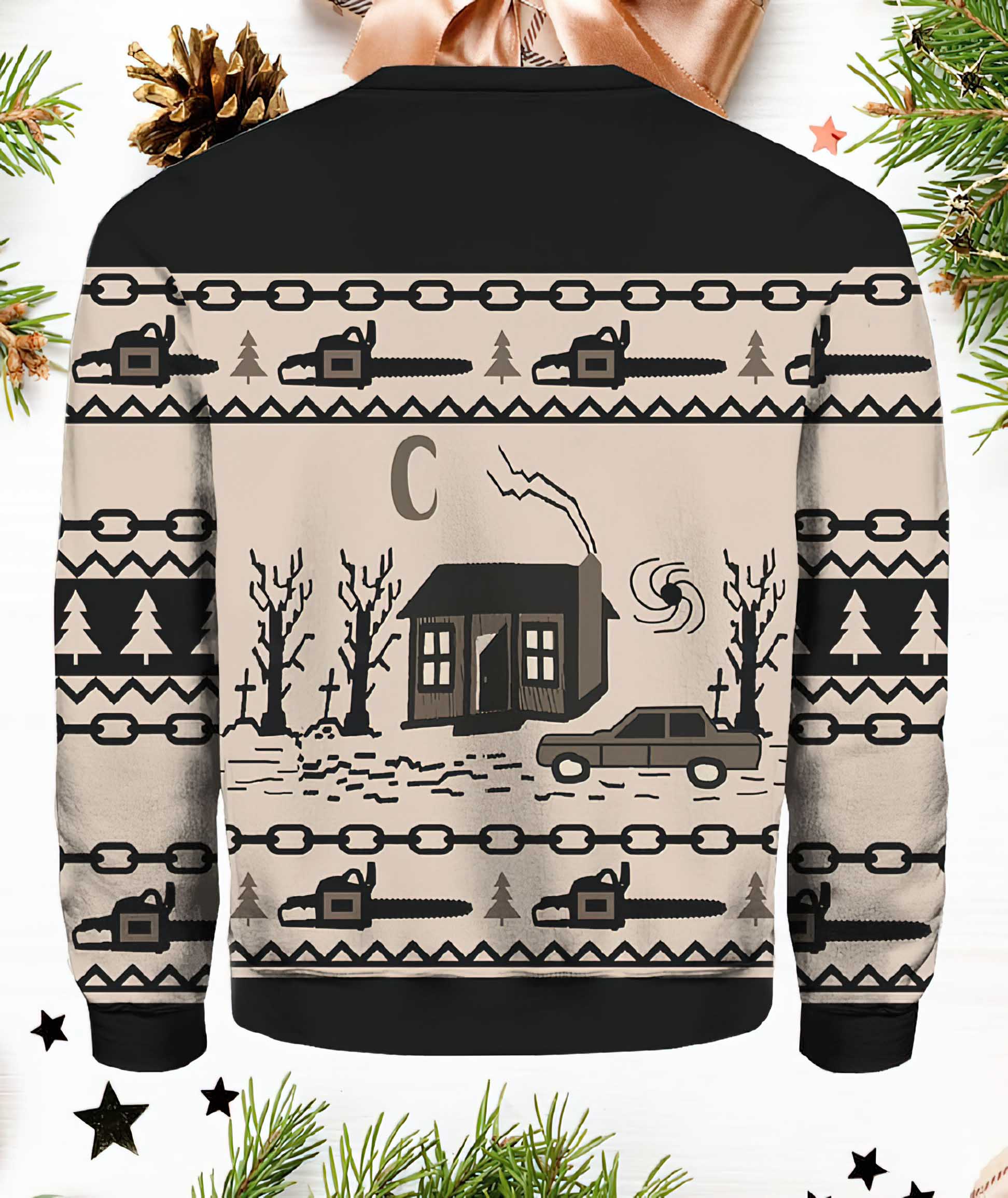 Evil Dead Ugly Christmas Sweater Evil Dead Ugly Christmas Sweater