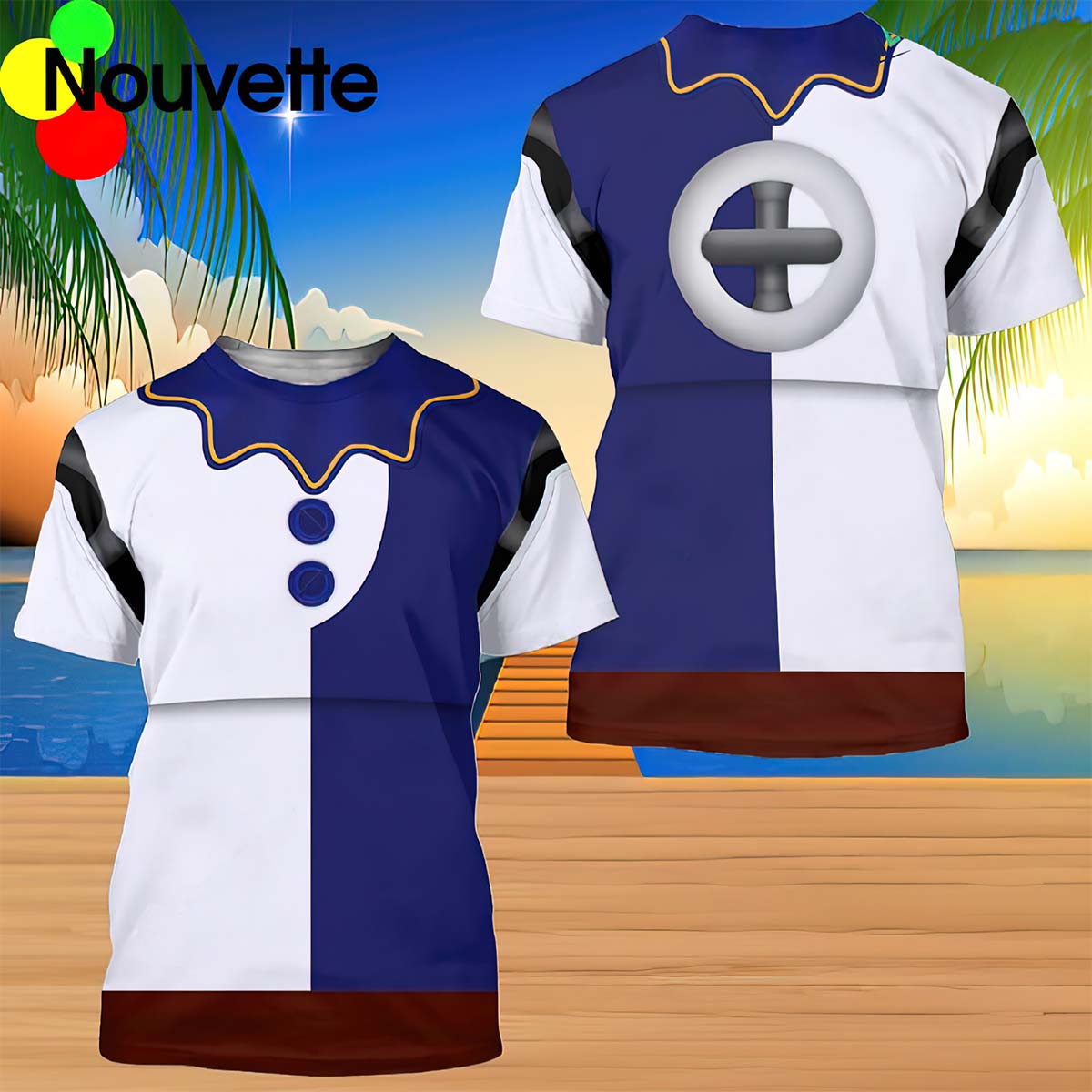 Fnaf Moon Daycare Attendant Halloween Cosplay Costume Shirt Fnaf Moon Daycare Attendant Halloween Cosplay Costume Shirt