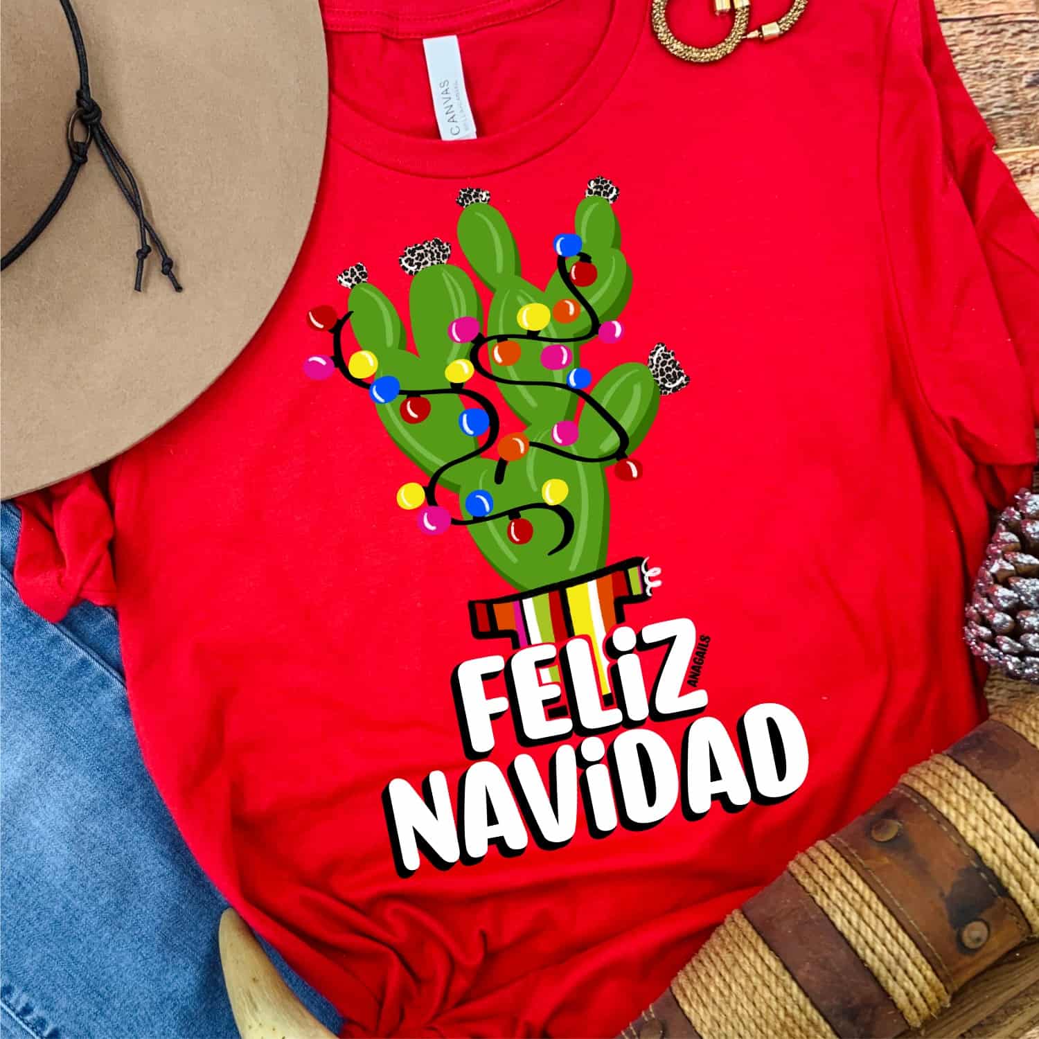 Cactus Feliz Navidad Shirt Cactus Feliz Navidad Shirt