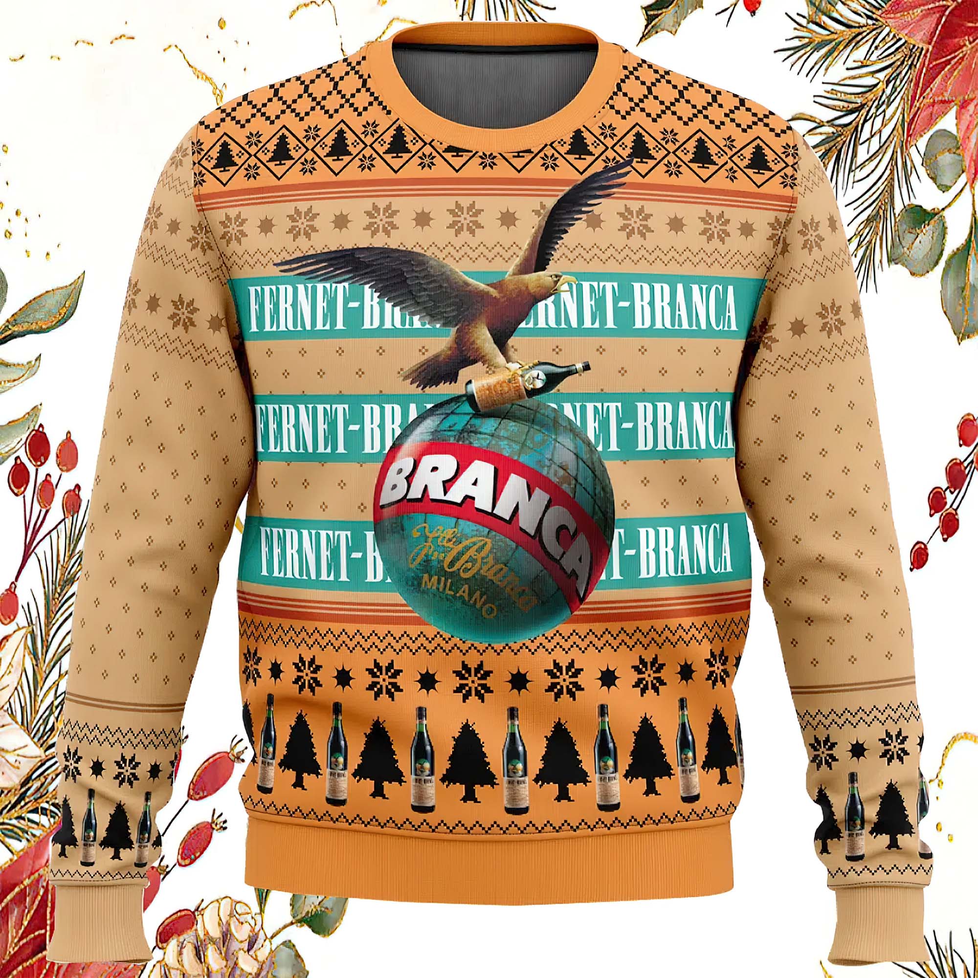 Fernet Branca Ugly Christmas Sweater Fernet Branca Ugly Christmas Sweater