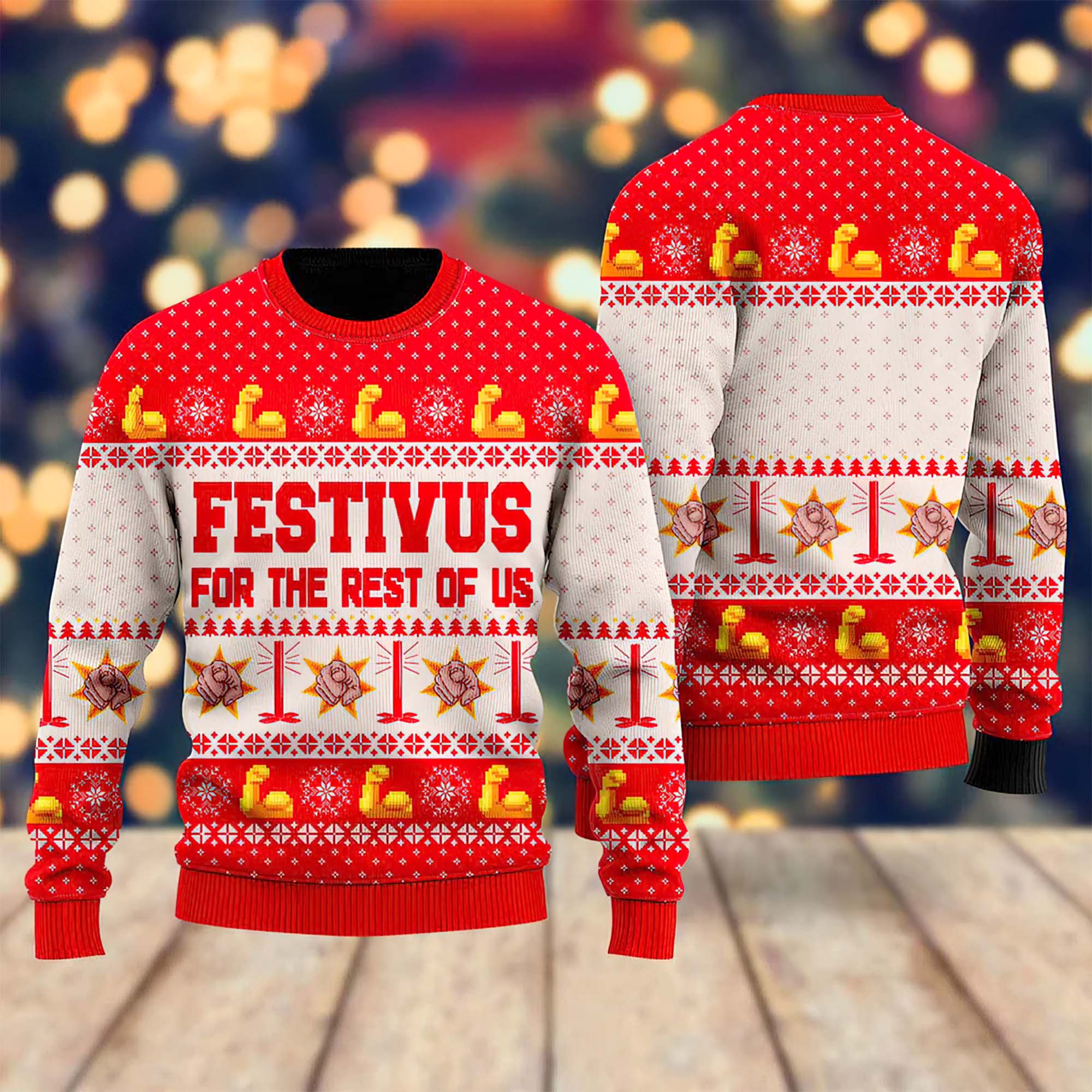 Festivus For The Rest Of Us Ugly Christmas Sweater