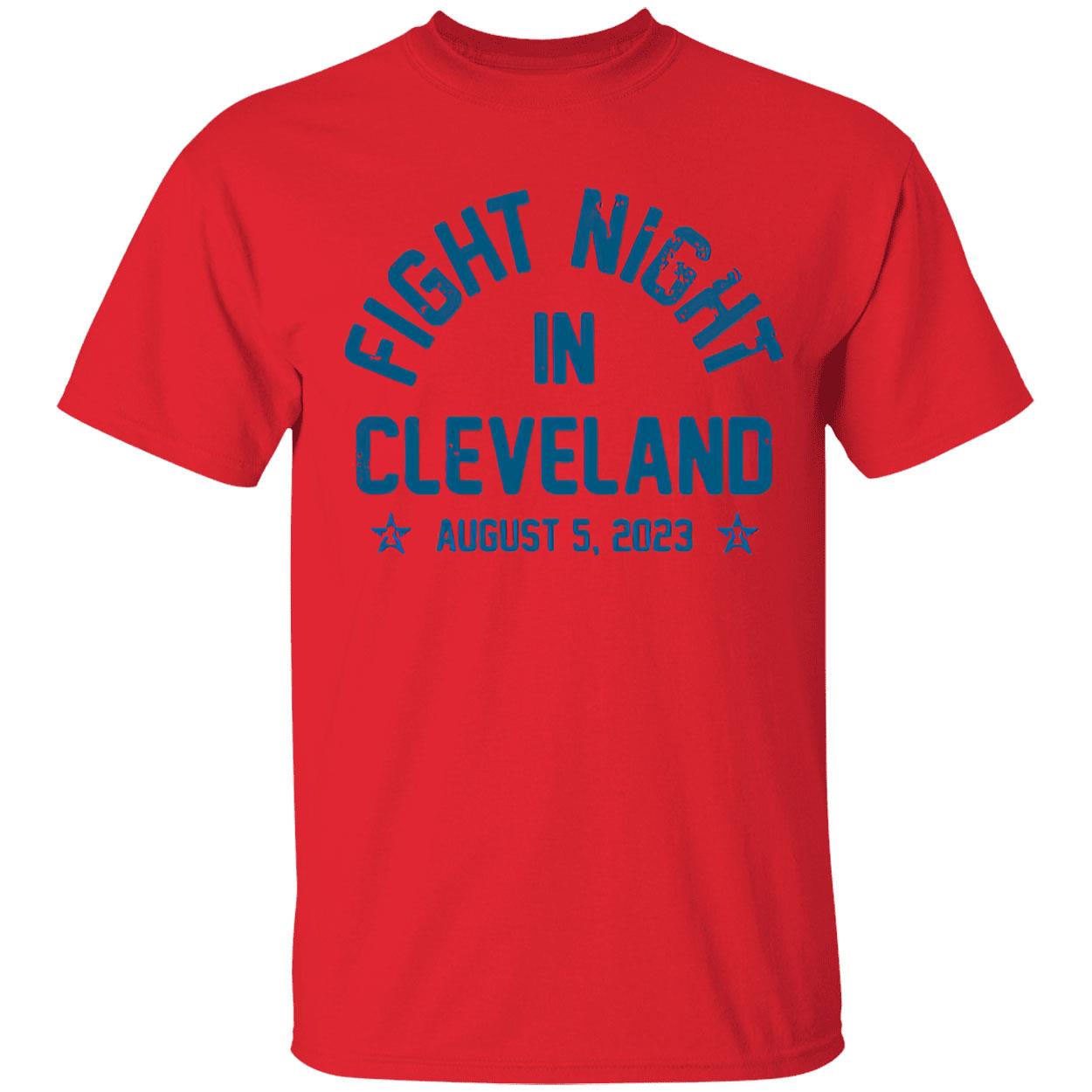 Fight Night In Cleveland Shirt