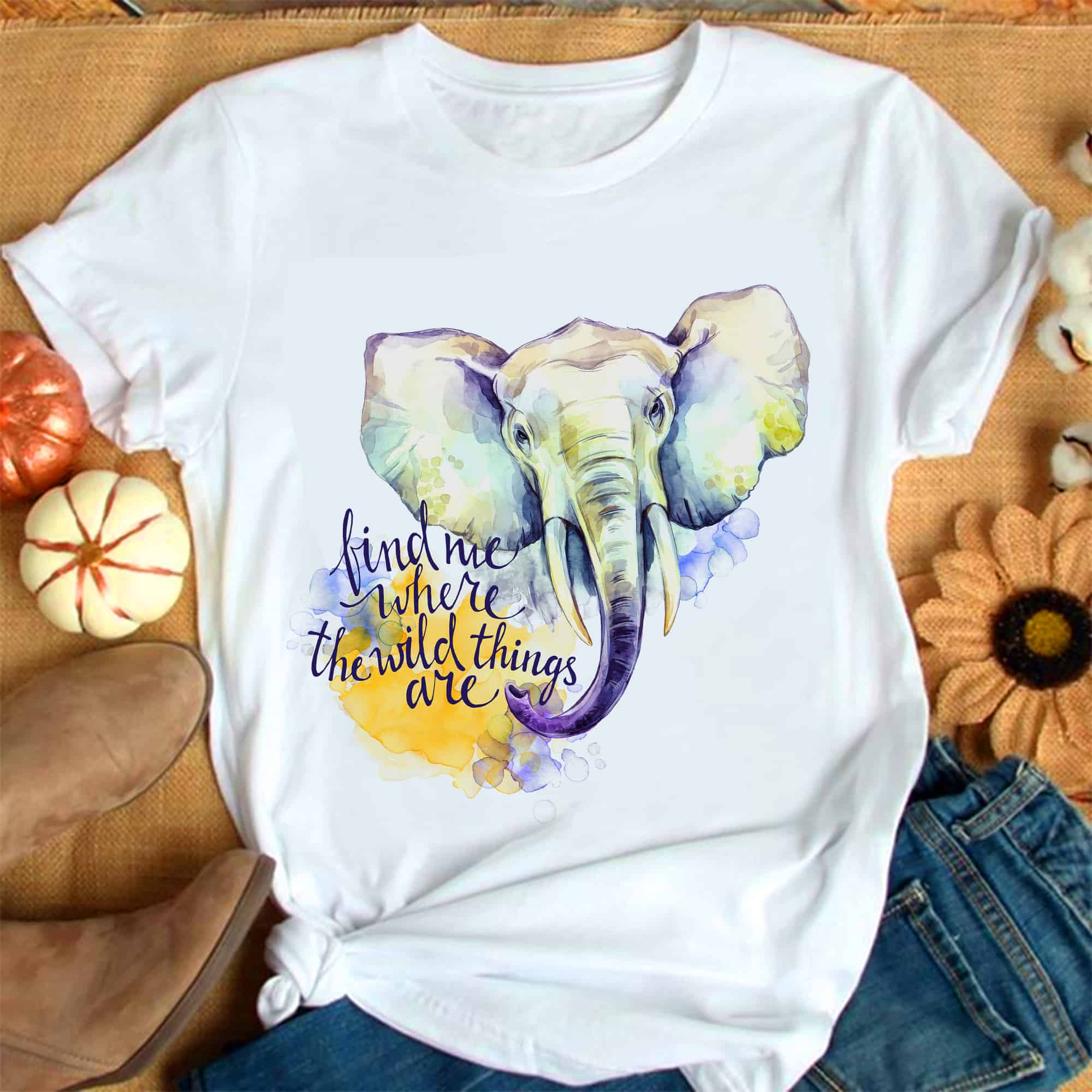 Elephant Find Me Where The Wild Things Are Shirt Elephant Find Me Where The Wild Things Are Shirt
