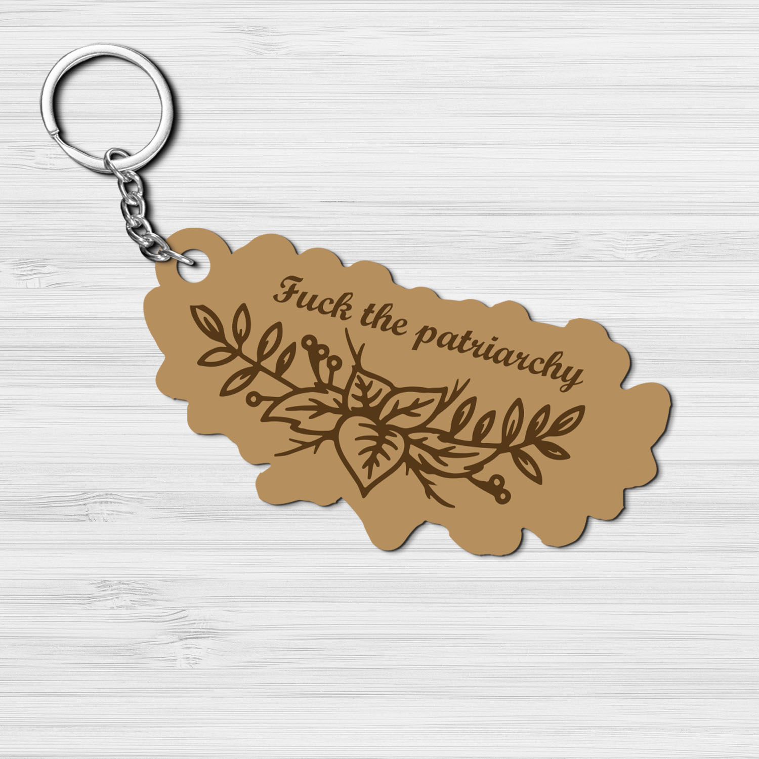 Fuck The Patriarchy Keychain
