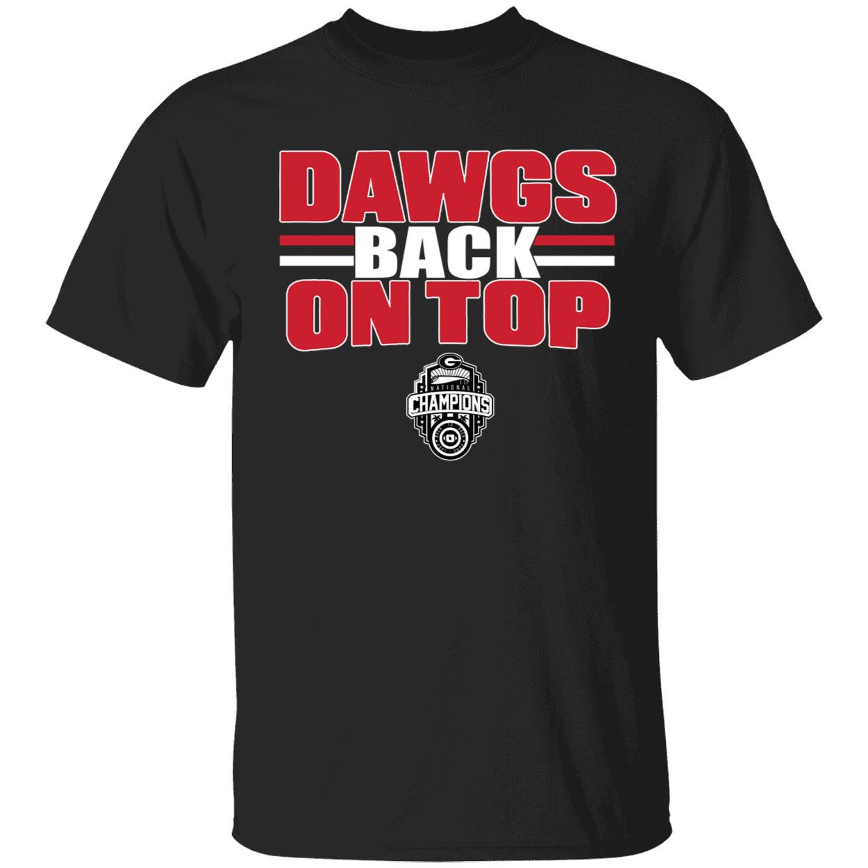Dawgs Back On Top Shirt Dawgs Back On Top Shirt