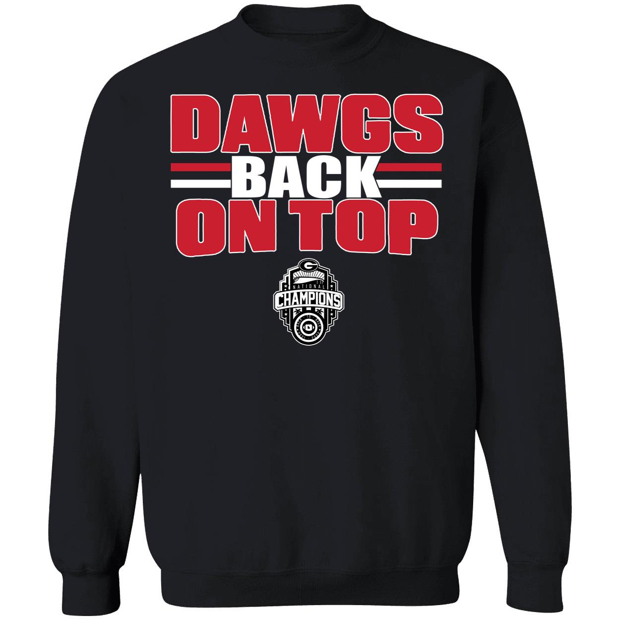 Dawgs Back On Top Shirt Dawgs Back On Top Shirt