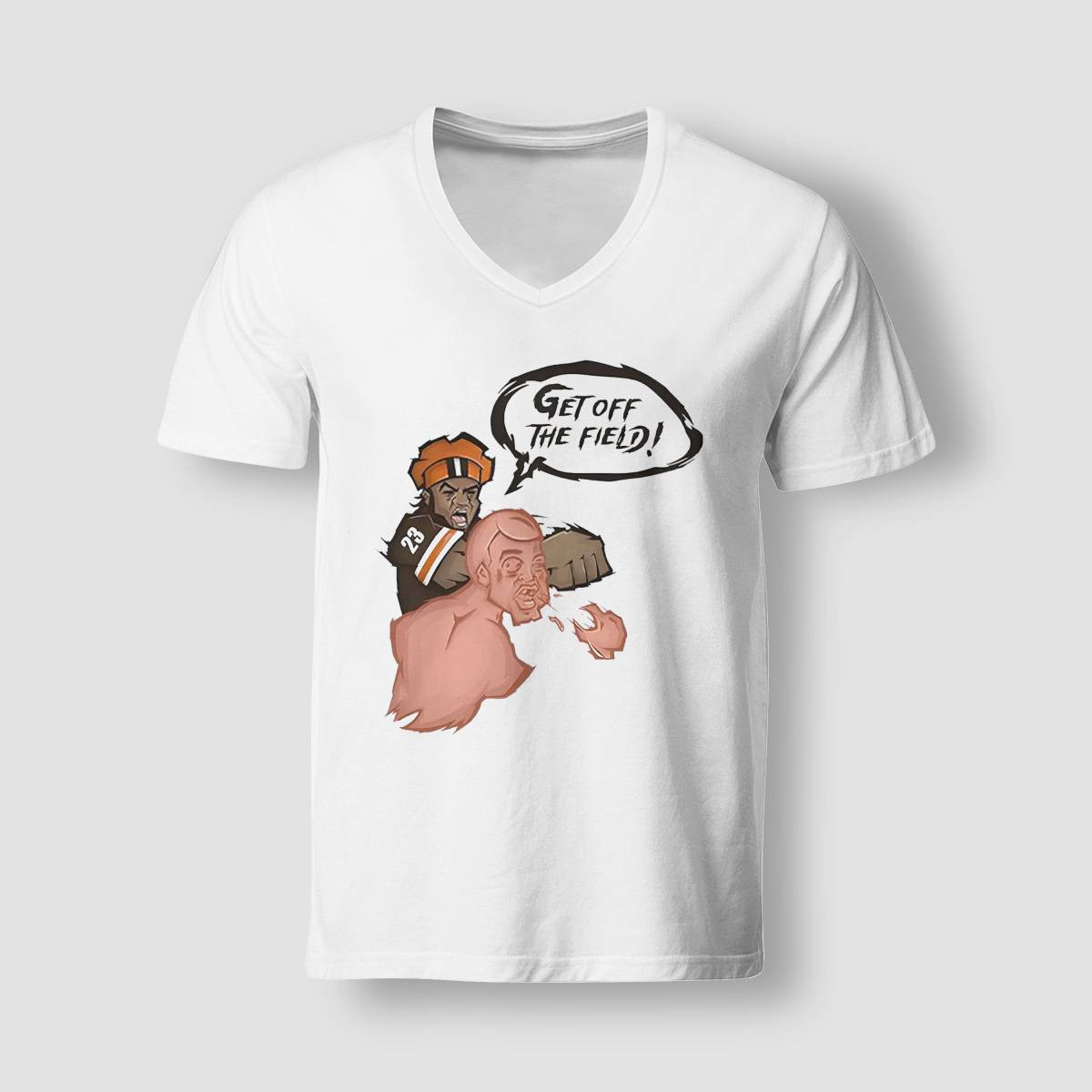 Get Off The Field Punch Shirt Get Off The Field Punch Shirt