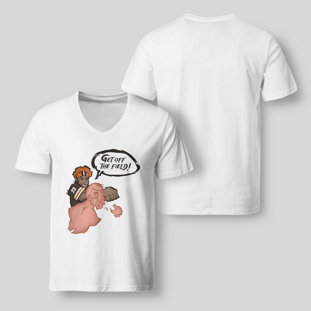 Get Off The Field Punch Shirt Get Off The Field Punch Shirt
