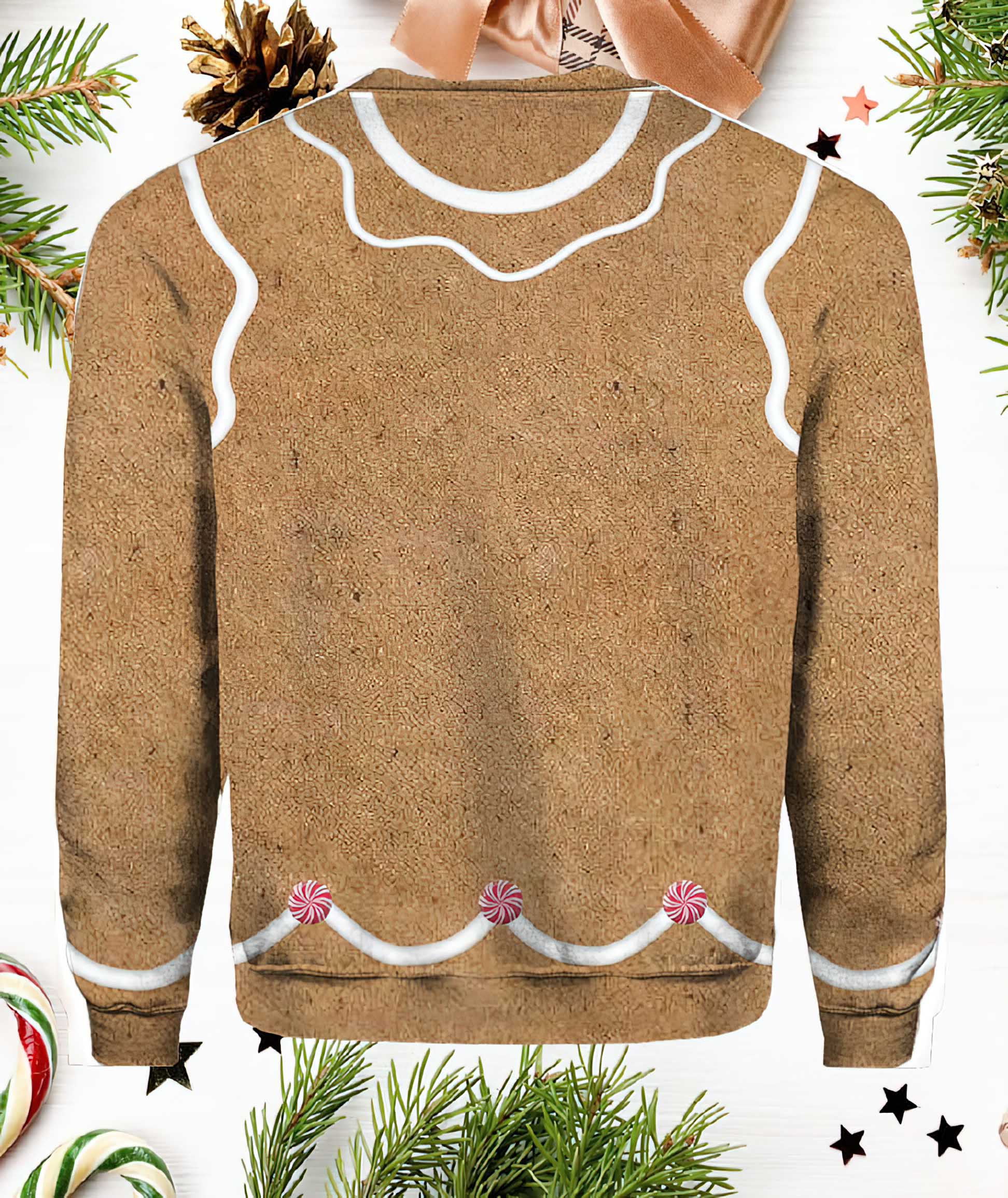 Gingerbread Costume Sweatshirt Gingerbread Costume Sweatshirt
