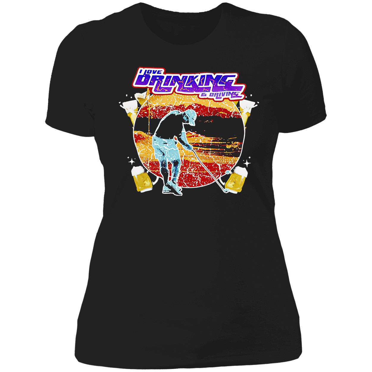 Golfing I Love Drinking And Driving Shirt Golfing I Love Drinking And Driving Shirt