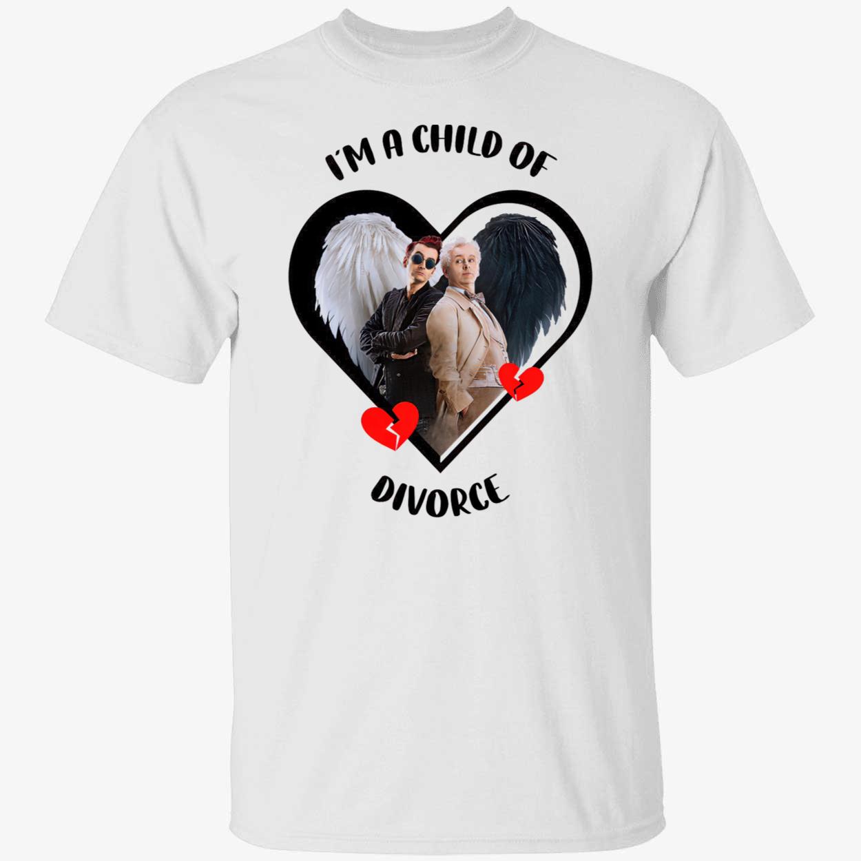 Good Omens I’M A Child Of Divorce Shirt Good Omens I’M A Child Of Divorce Shirt