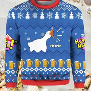 Goose Honk Christmas Sweater