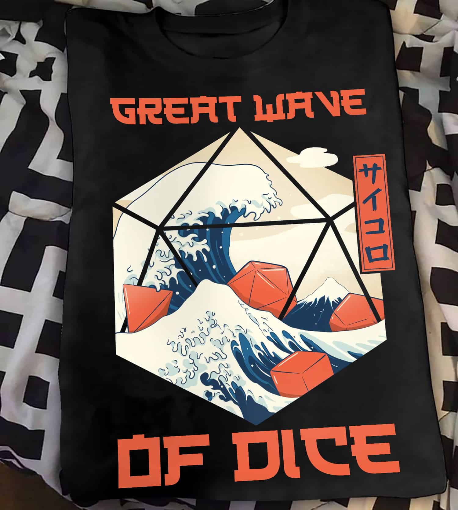 Great Wave Of Dice Shirt Great Wave Of Dice Shirt
