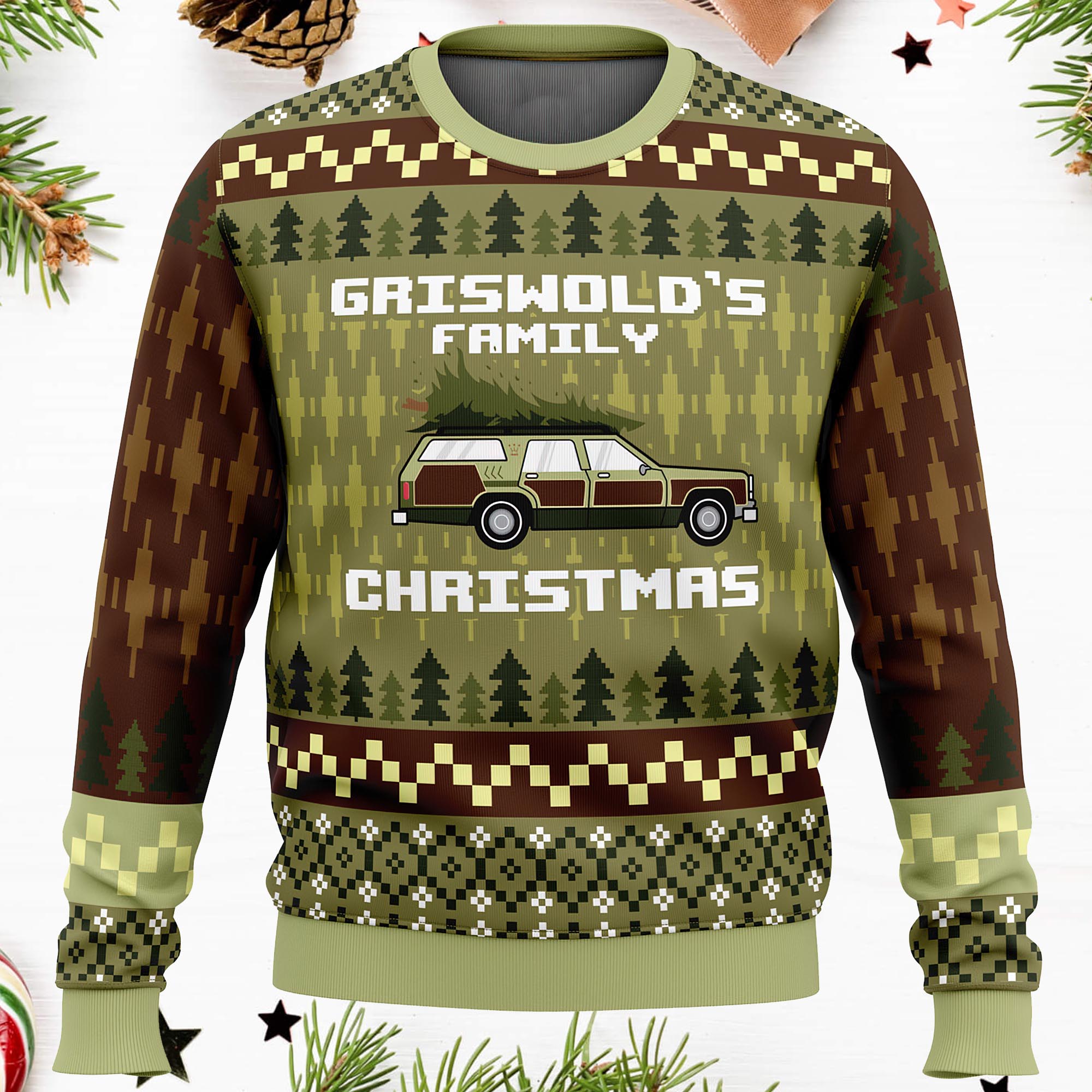 Griswolds Family Christmas Vacation Ugly Christmas Sweater Griswolds Family Christmas Vacation Ugly Christmas Sweater