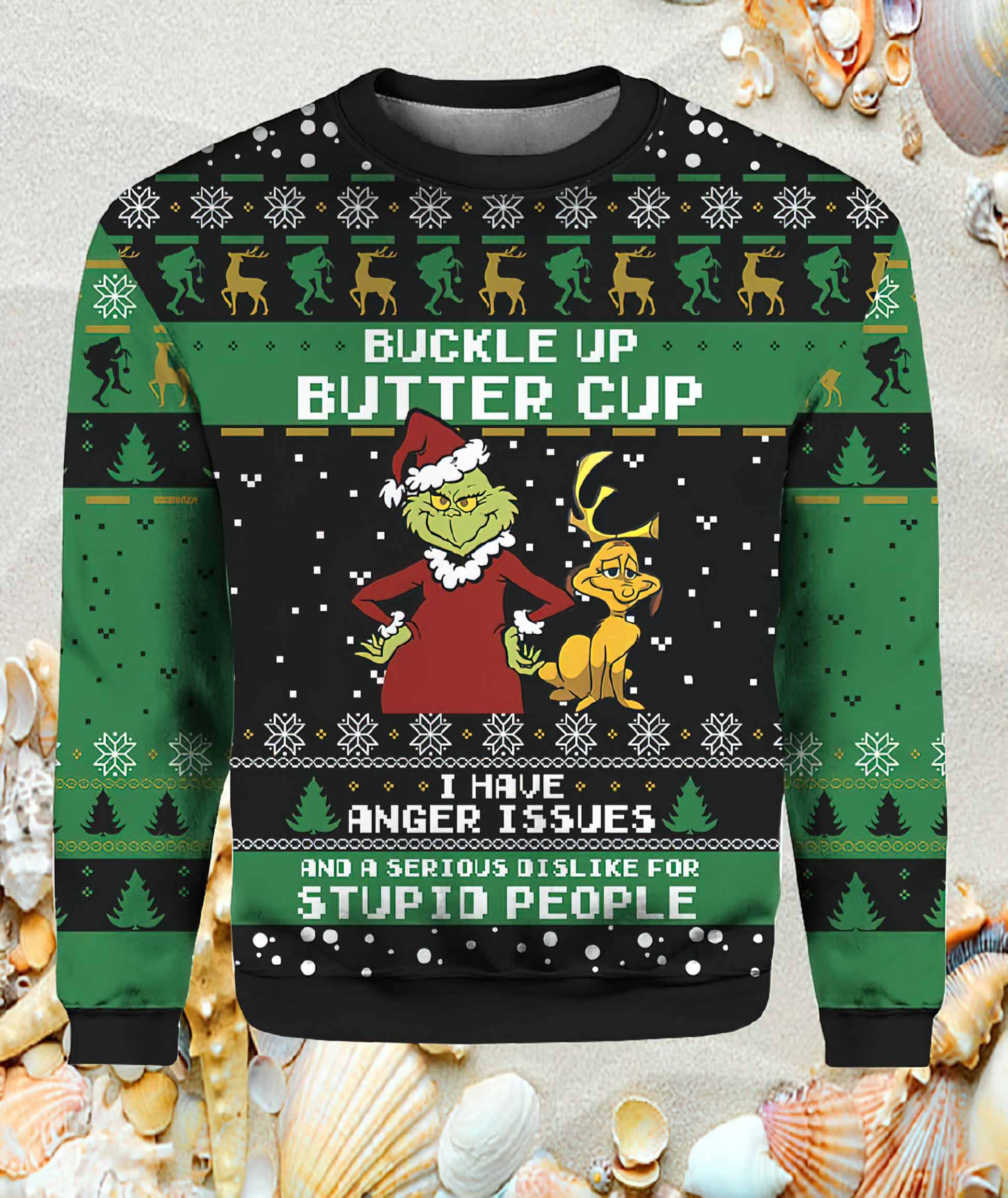 Grnch Buckle Up Butter Cup I Have Anger Issues Shirt Grnch Buckle Up Butter Cup I Have Anger Issues Shirt