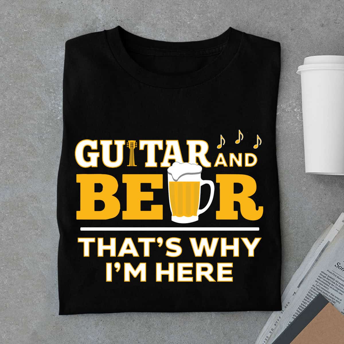 Guitar And Beer That’S Why I’M Here Shirt Guitar And Beer That’S Why I’M Here Shirt