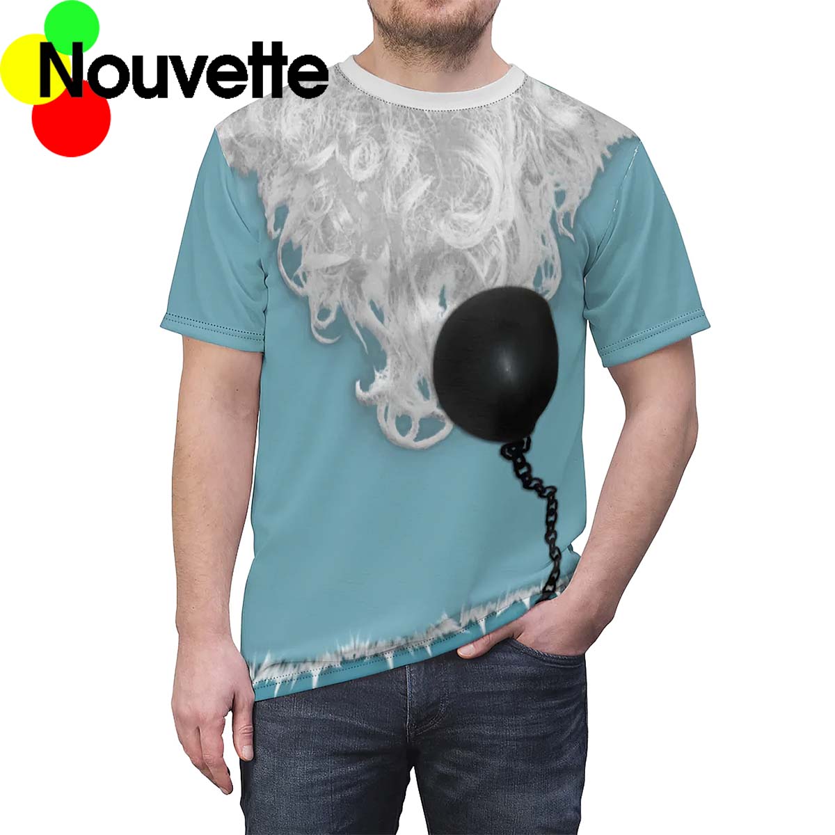 Gus Hitchhiking Ghosts Haunted Mansion Costume Shirt