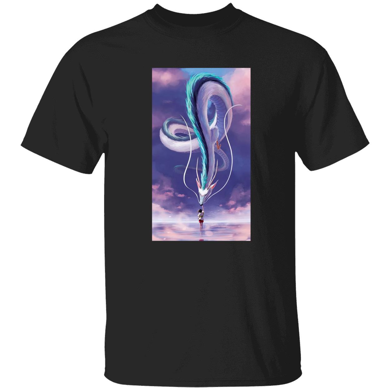 Haku Dragon And Chihiro Shirt Haku Dragon And Chihiro Shirt