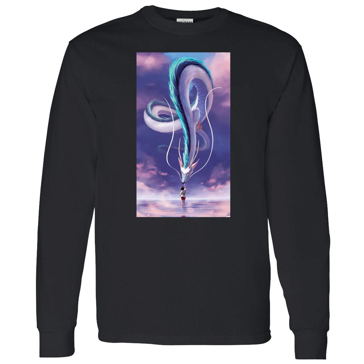 Haku Dragon And Chihiro Shirt Haku Dragon And Chihiro Shirt