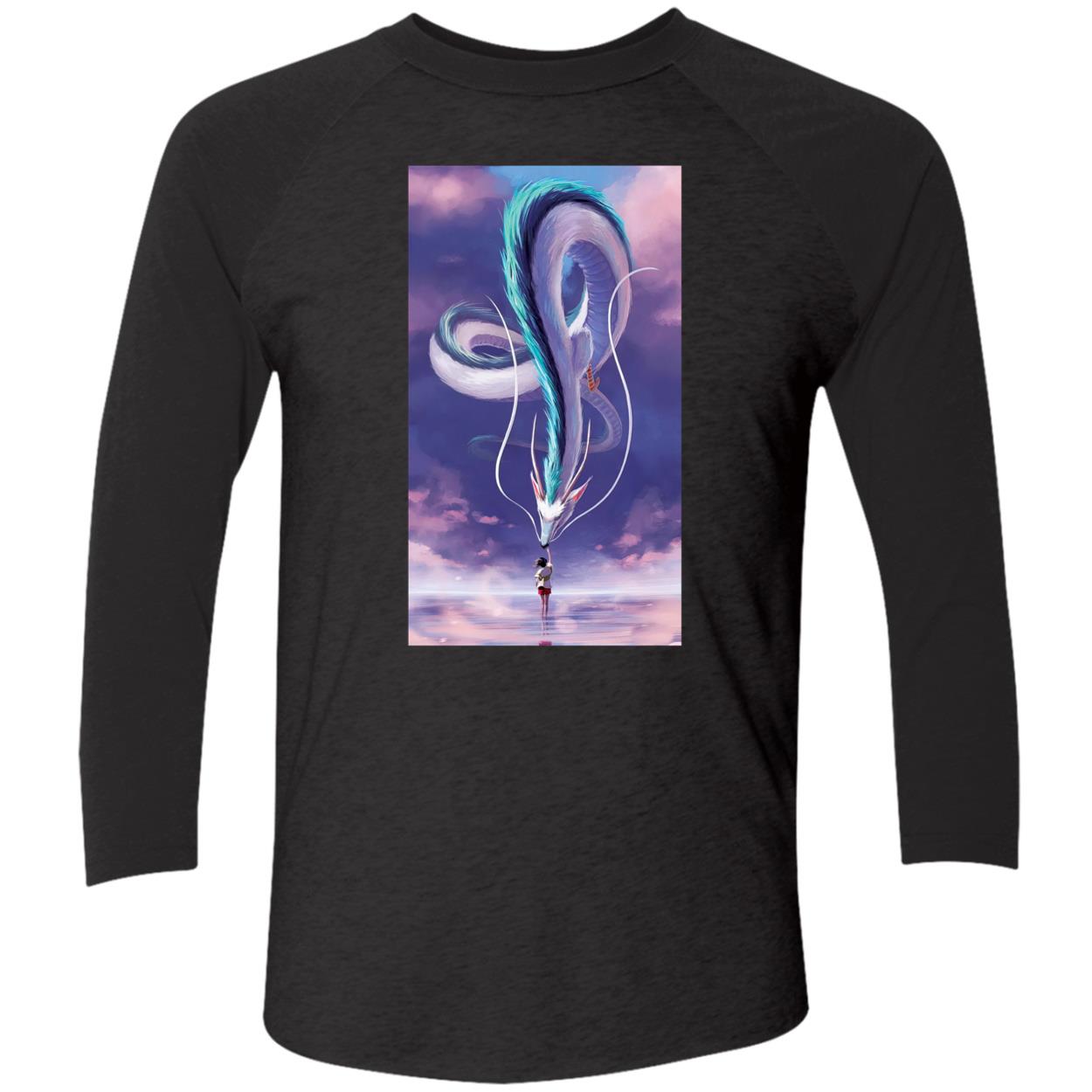 Haku Dragon And Chihiro Shirt Haku Dragon And Chihiro Shirt