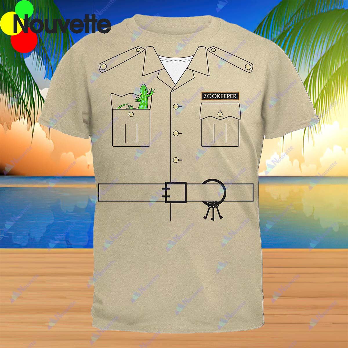 Halloween Zookeeper Costume Shirt Halloween Zookeeper Costume Shirt