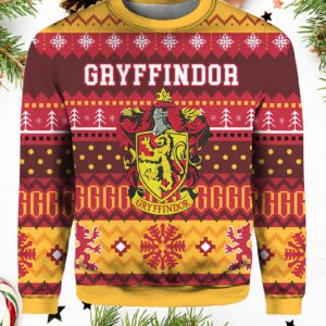 Harry Potter Gryffindor house ugly Christmas sweater 1.jpg