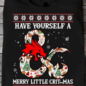 Have Yourself A Merry Little Critmas Christmas Shirt