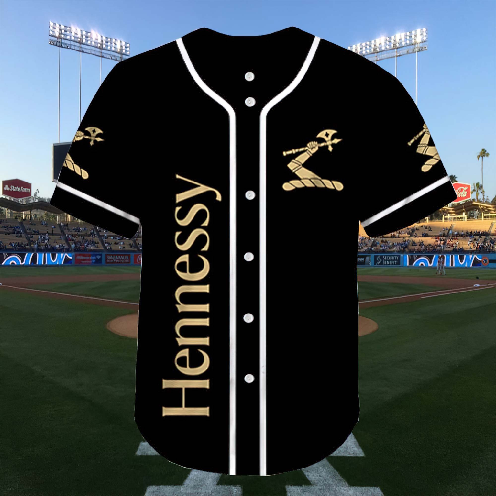 Hennessy Baseball Jersey Hennessy Baseball Jersey