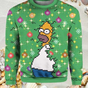 Homer Simpson Backs Into the Bushes Christmas Sweater.jpg