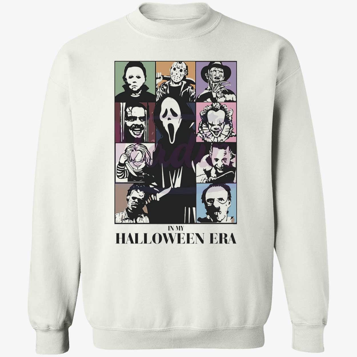 Horror Movie Character In My Halloween Era Shirt Horror Movie Character In My Halloween Era Shirt