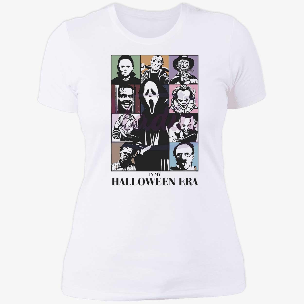 Horror Movie Character In My Halloween Era Shirt Horror Movie Character In My Halloween Era Shirt