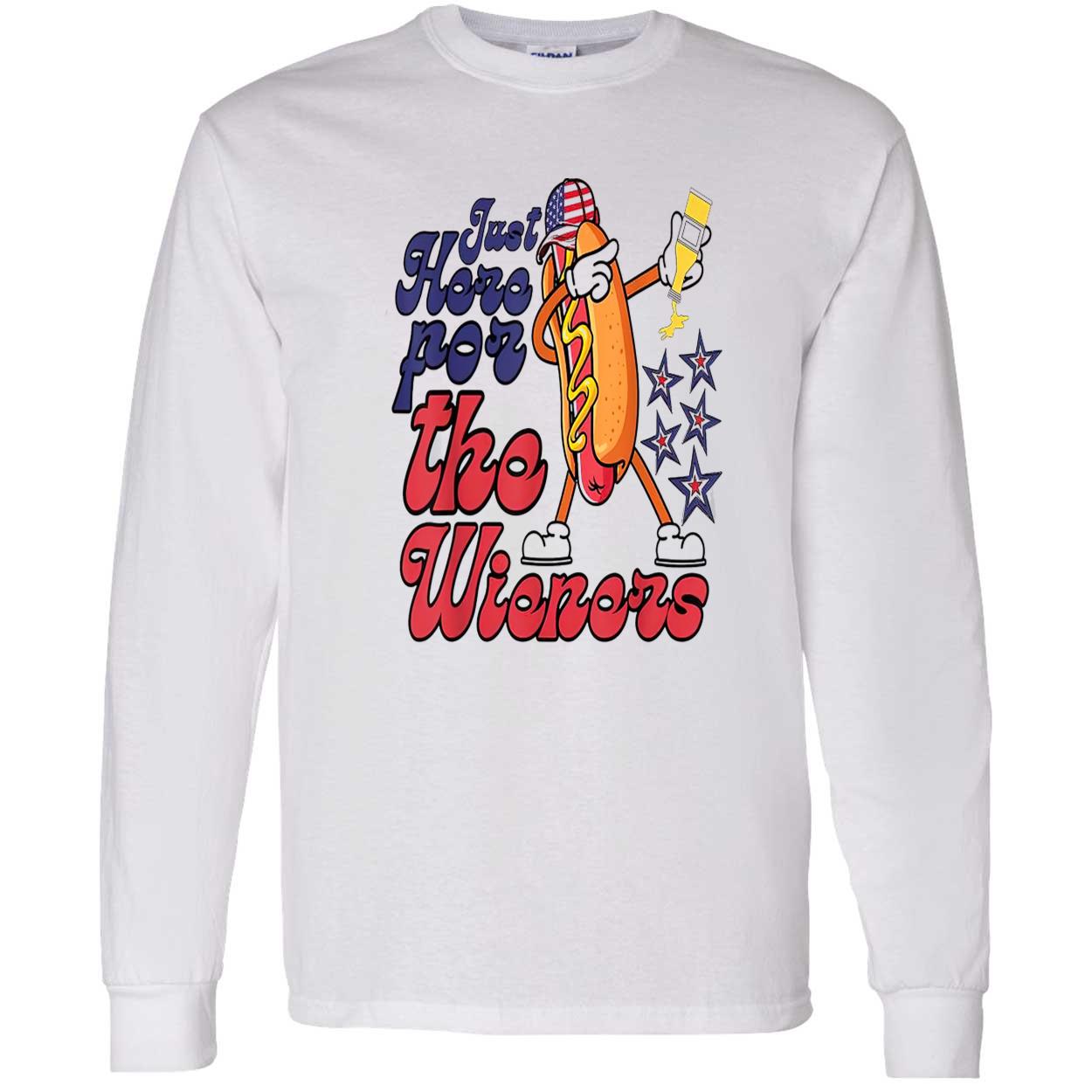 Hot Dog Just Here For The Wieners 4Th Of July Shirt Hot Dog Just Here For The Wieners 4Th Of July Shirt