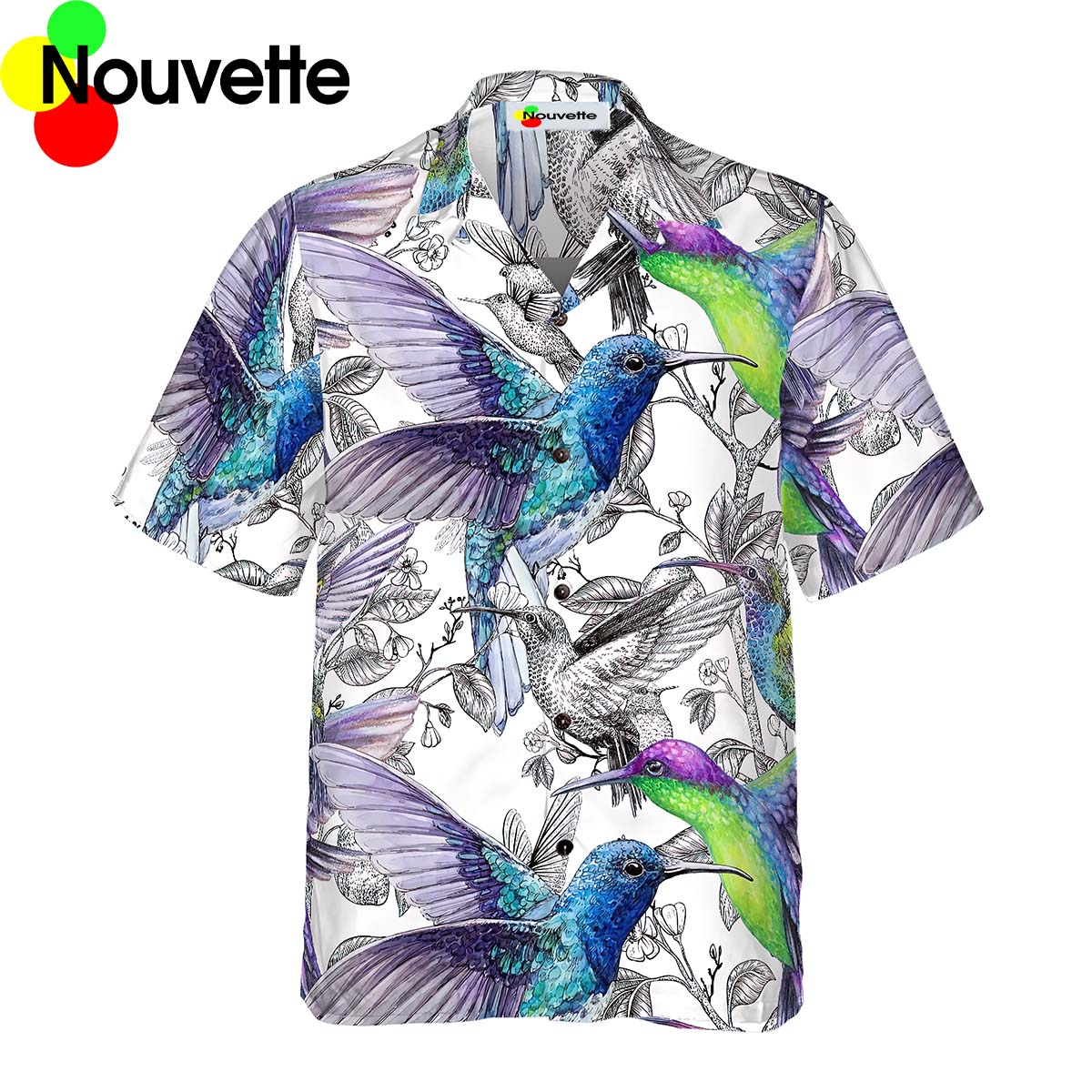 Hummingbirds Hawaiian Shirt Hummingbirds Hawaiian Shirt