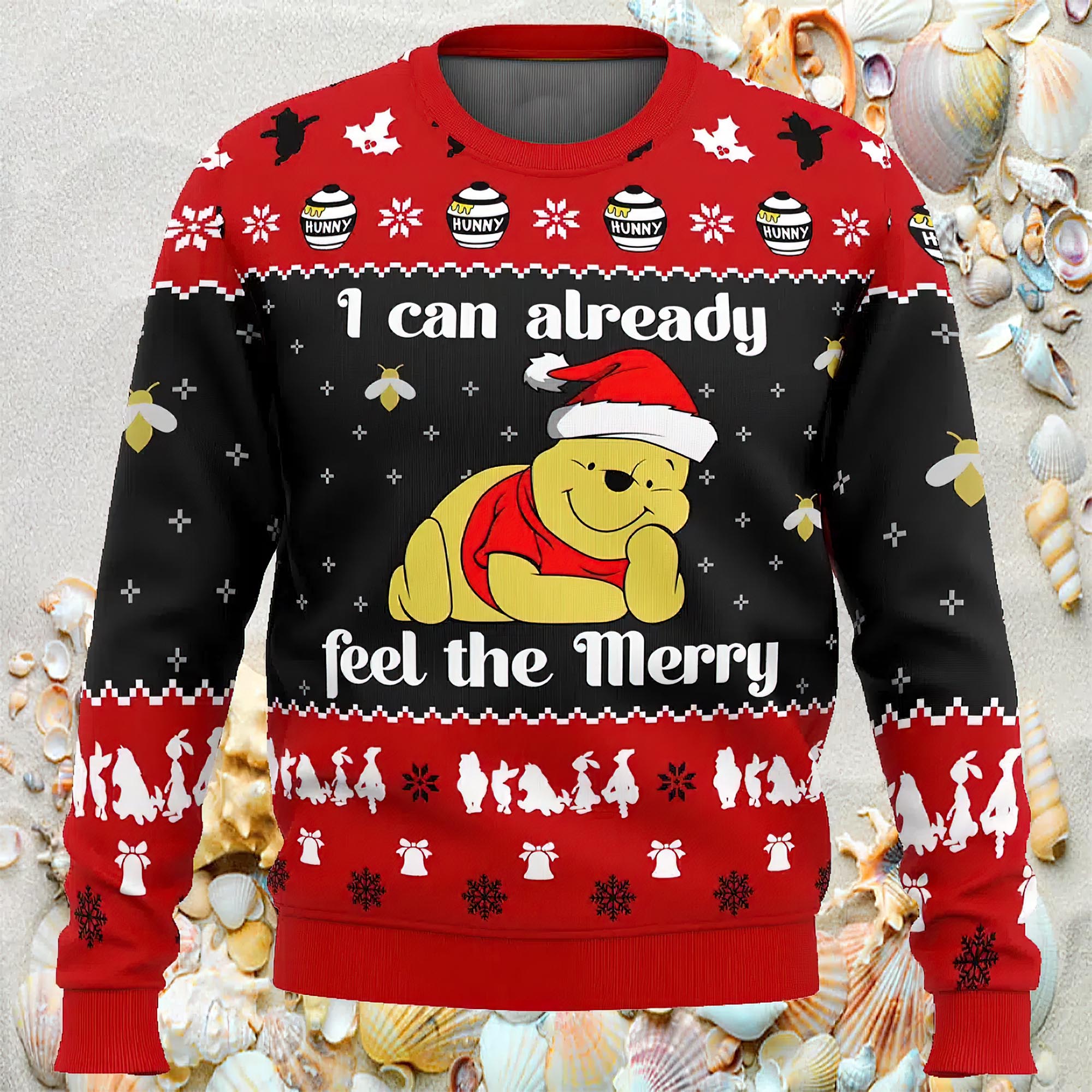 I Can Already Feel The Merry Pooh Ugly Christmas Sweater I Can Already Feel The Merry Pooh Ugly Christmas Sweater