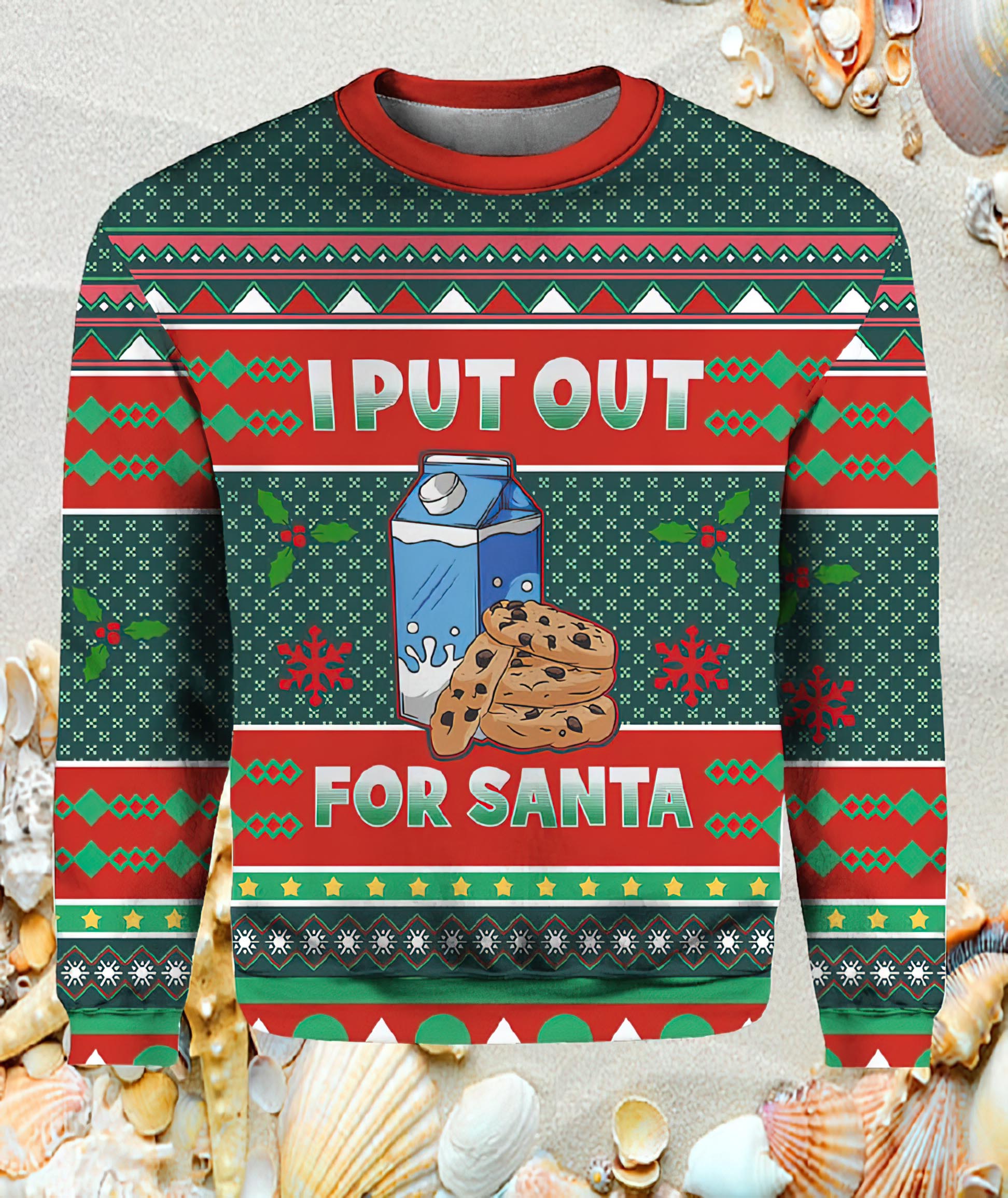 I Put Out For Santa Christmas Sweater I Put Out For Santa Christmas Sweater